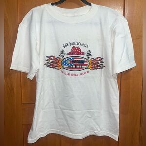 UAW-DaimlerChrysler NASCAR 2001 Las Vegas Motor Speedway Graphic T-Shirt Men’s L